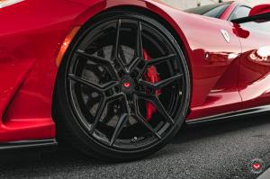 Ferrari 812 Superfast by Novitec Rosso on Vossen Wheels (EVO-4) 2020 года 